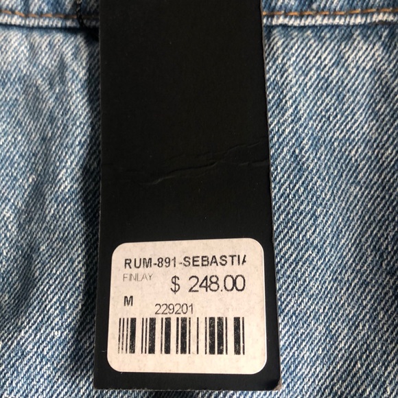 NWT Carmar denim jacket Size M - Picture 4 of 6